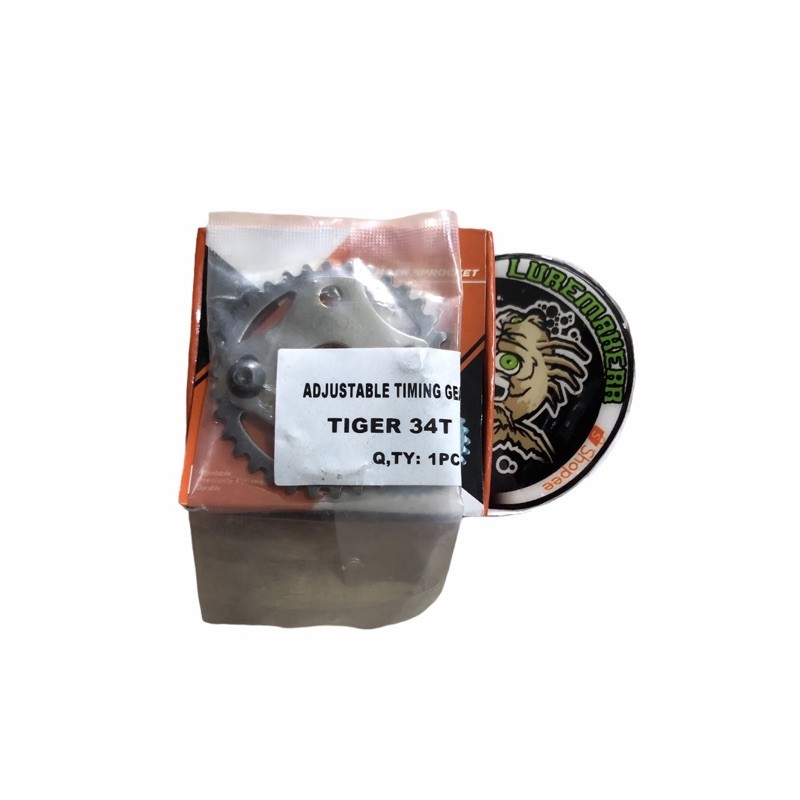 GIGI SENTRIK ADJUSTABLE HONDA TIGER CHAM CHAIN SPROCKET TK RACING-1