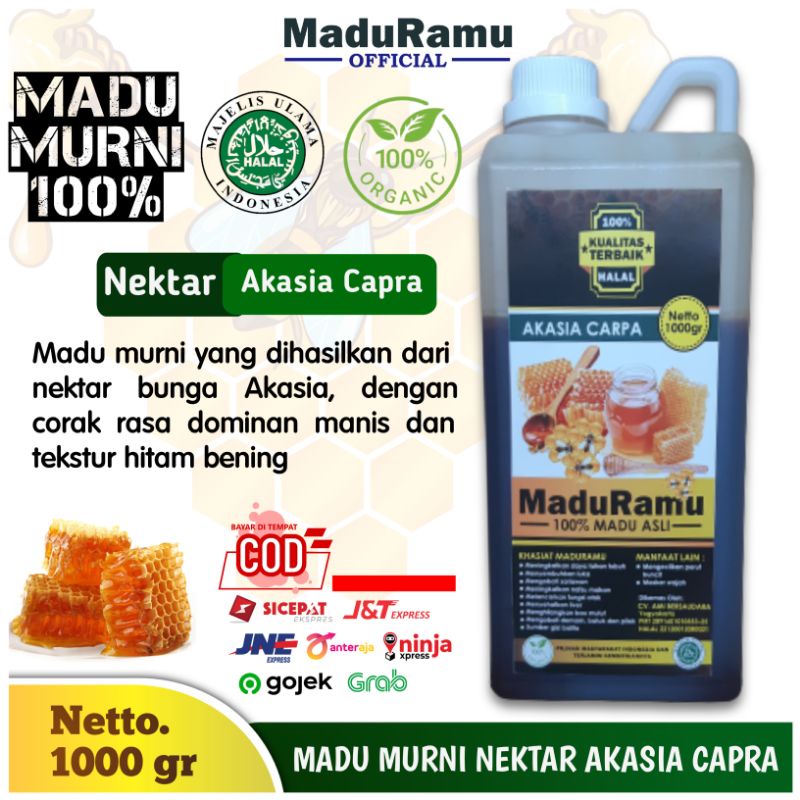 

MADU MURNI ASLI NEKTAR AKASIA CARPA MADU HUTAN SUMATERA JAMBI RIAU