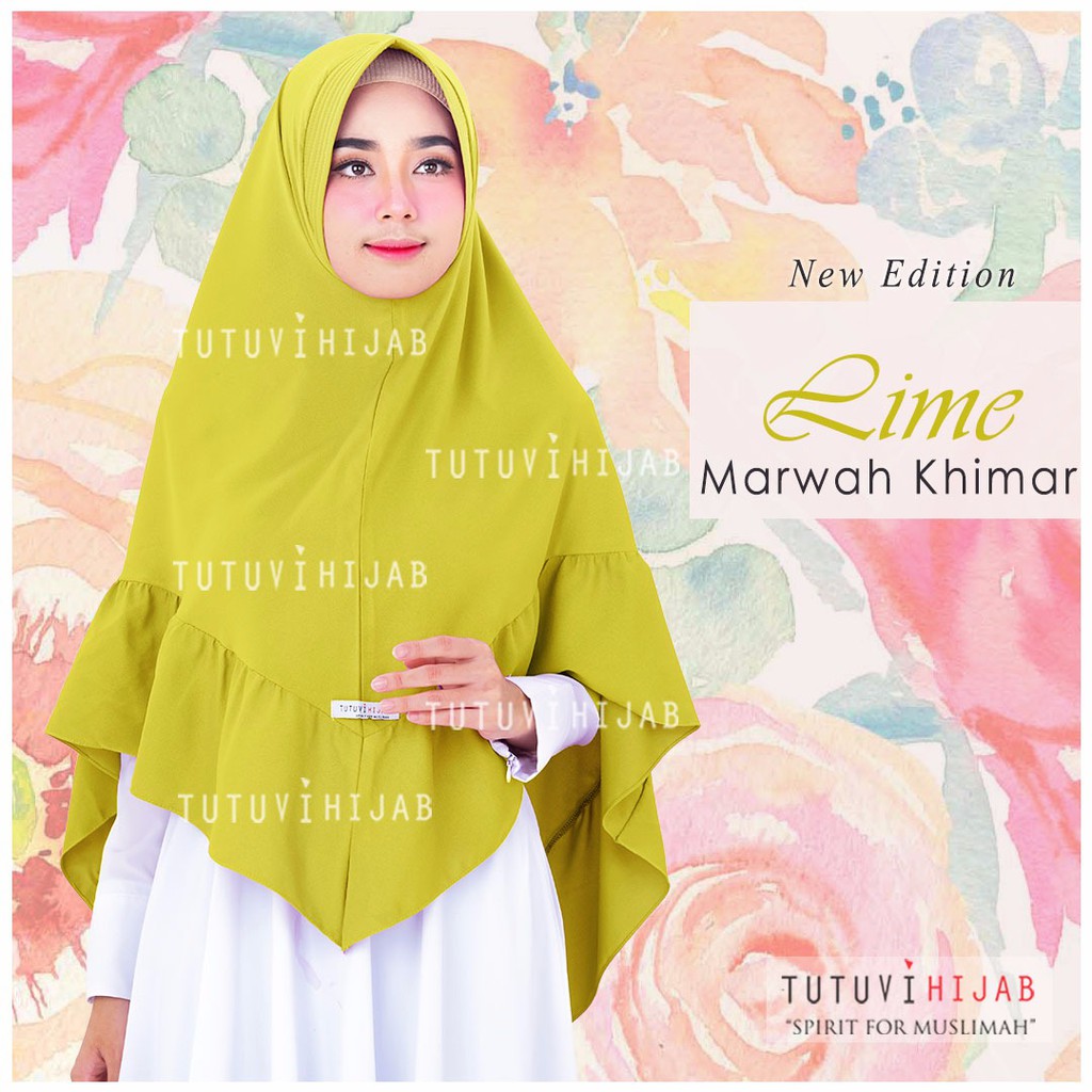 Gamis Warna Lime Cocok Dengan Jilbab Warna Apa - Hijab Muslimah