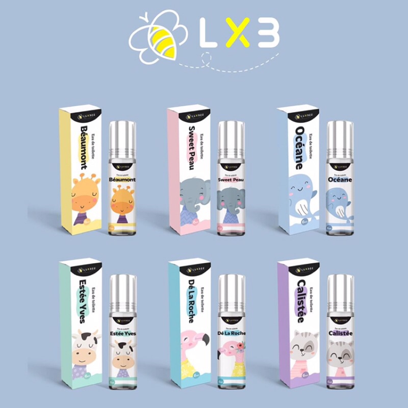 Parfum Luxbee Roll On 6 ML BPOM - Inspired Parfume Roll On - Eau de Toilette - Luxbee Perfume
