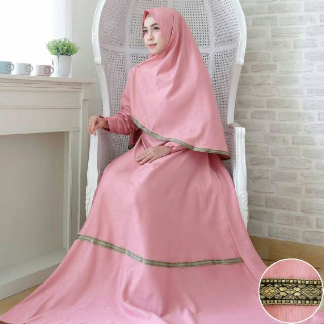 Gamis Syari TESSA [FOTO ASLI]