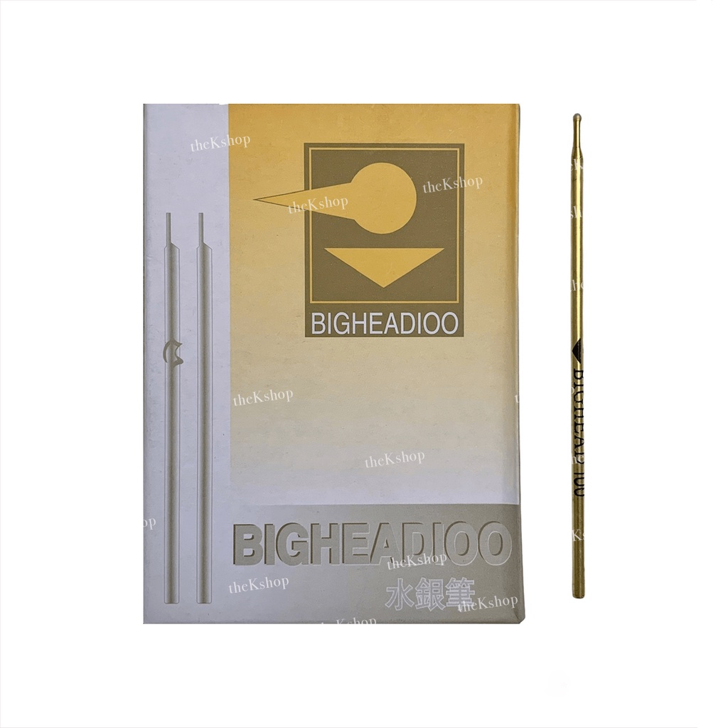 Pen Pola Silver Bigheadioo / Bolpen Penanda Pola Kulit / Pena Pola Leather Pen