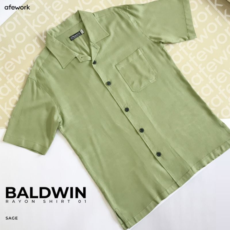 KEMEJA LENGAN PENDEK © BALDWIN RAYYON SHiRT 01 © AFEWROK