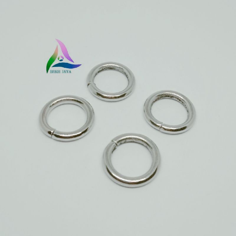 RING O BULAT BESI UKURAN 2 CM TEBAL NIKEL
