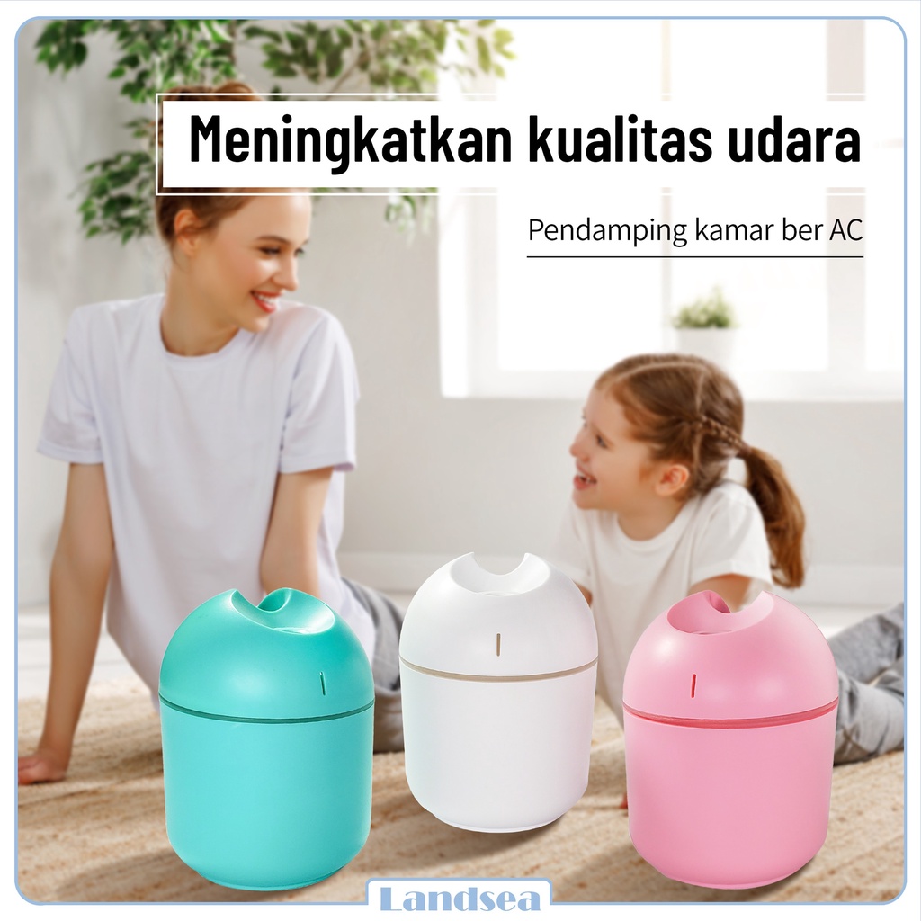 Landsea Humidifier Air 250ml Diffuser Aroma - Pelembab Udara - Terapkan ke Essential oil