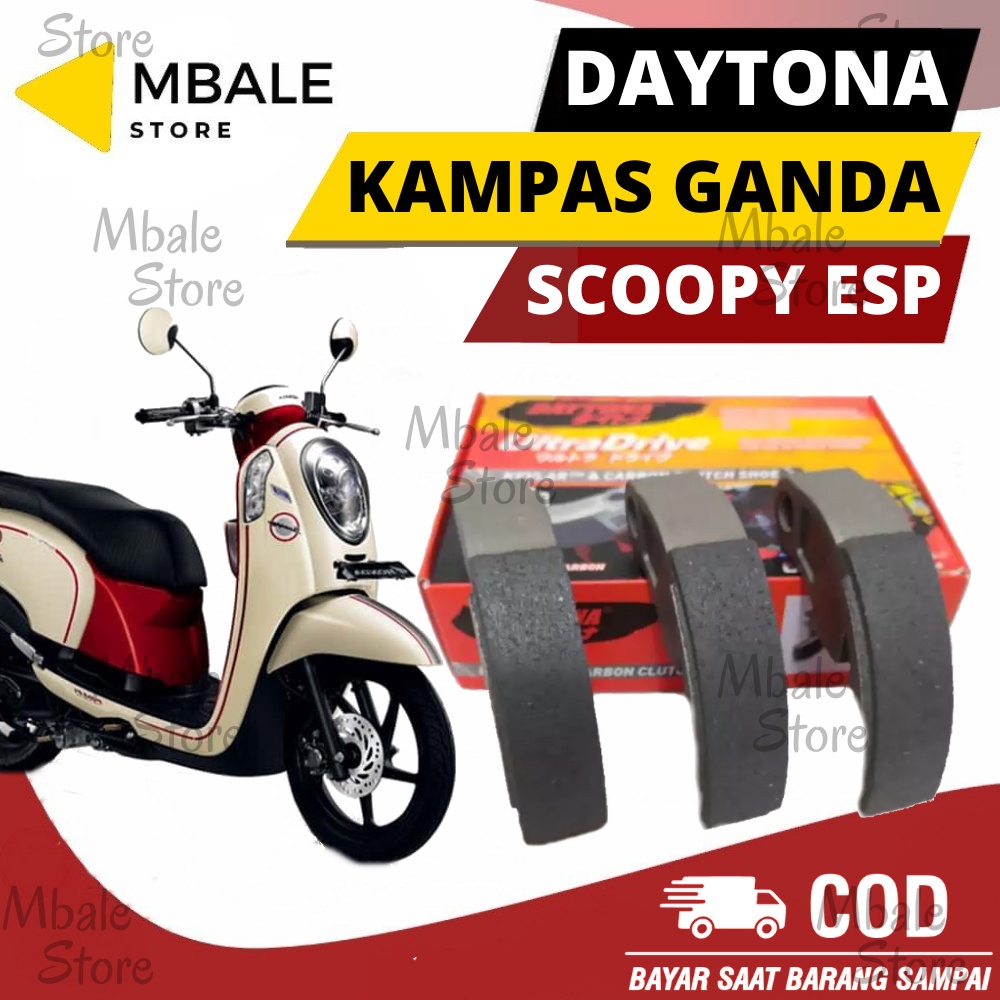 KAMPAS GANDA DAYTONA SCOOPY ESP K44 2015- 2016 ORIGINAL RACING 4633