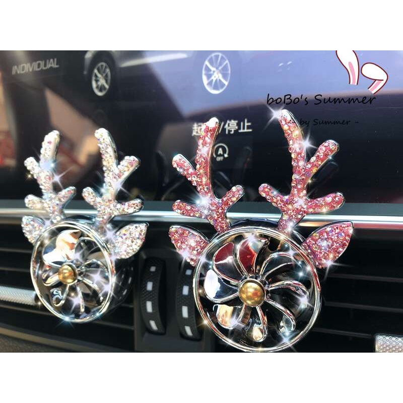 Car Diffuser Pewangi / Pengharum Ventilasi AC Mobil Lucu Model Rusa Tipe Universal