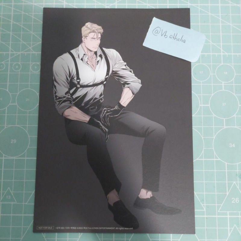 BOOKED lezhin calender postcard park taeseung [OFFICIAL]