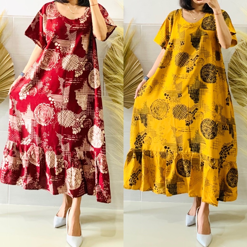 DASTER RUFFLE MURAH VIRAL REMPEL JUMBO ASHANTY LD 117cm Pb 120cm