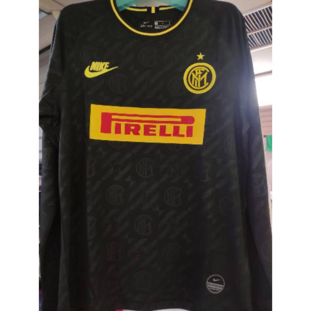 Jersey Sepak Bola Inter 3rd Ls 2019-2020 Grade Original Lengan Panjang