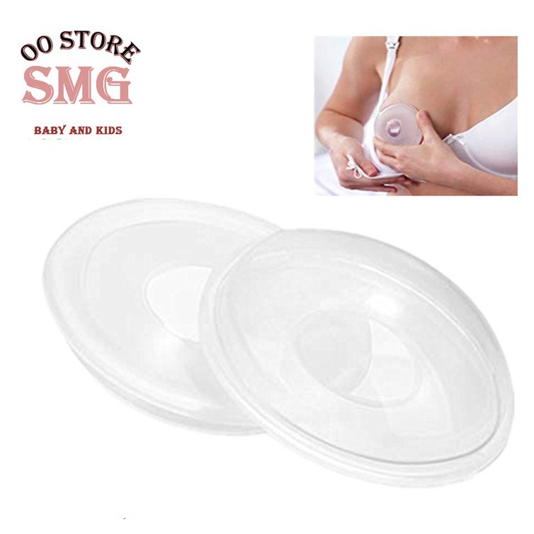 2 PCS CM Bear Penampung Asi / Wadah Penampung Asi / Breast Shield Silicon / Breast Milk Shell 1 Set