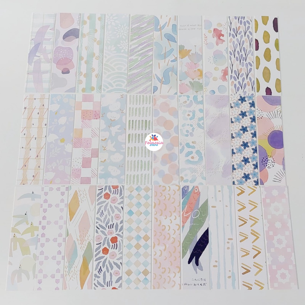 

Pembatas Buku / Bookmark Motif Abstrak