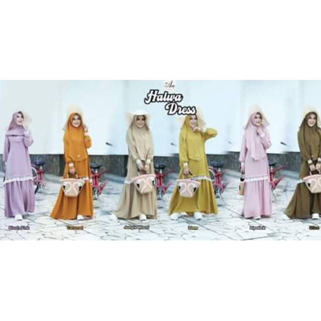 HALWA DRESS//ADEN HIJAB//ORIGINAL ADEN HIJAB//