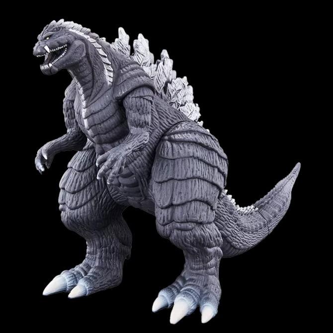 Mainan Monster Action Figure Shin Godzilla Ungu Purple Medium Size
