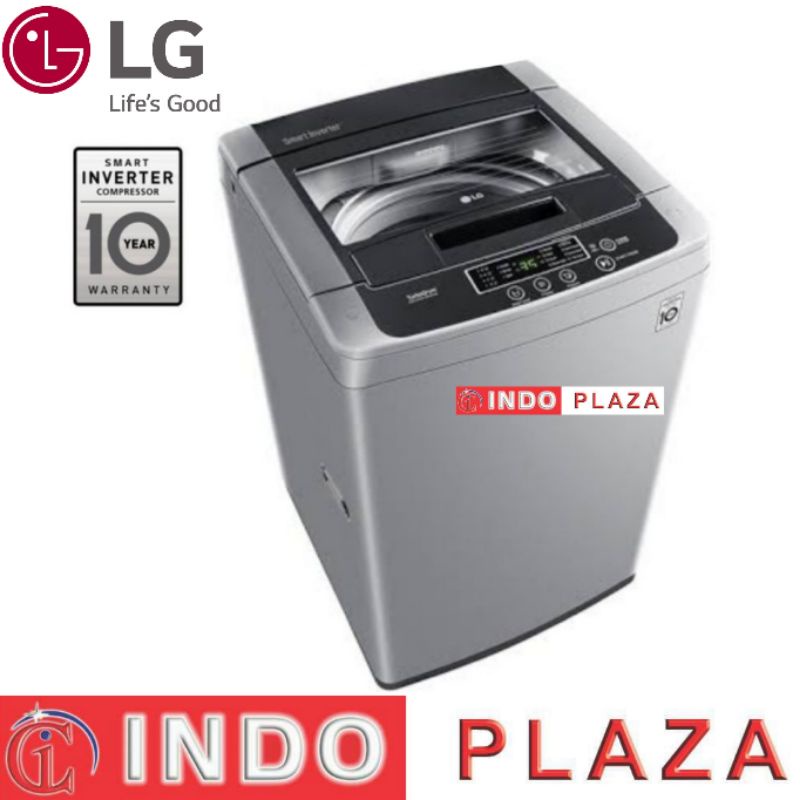 MESIN CUCI 1 TABUNG TOP LOADING 7 KG / 7KG SMART INVERTER LG T2107VSPCK