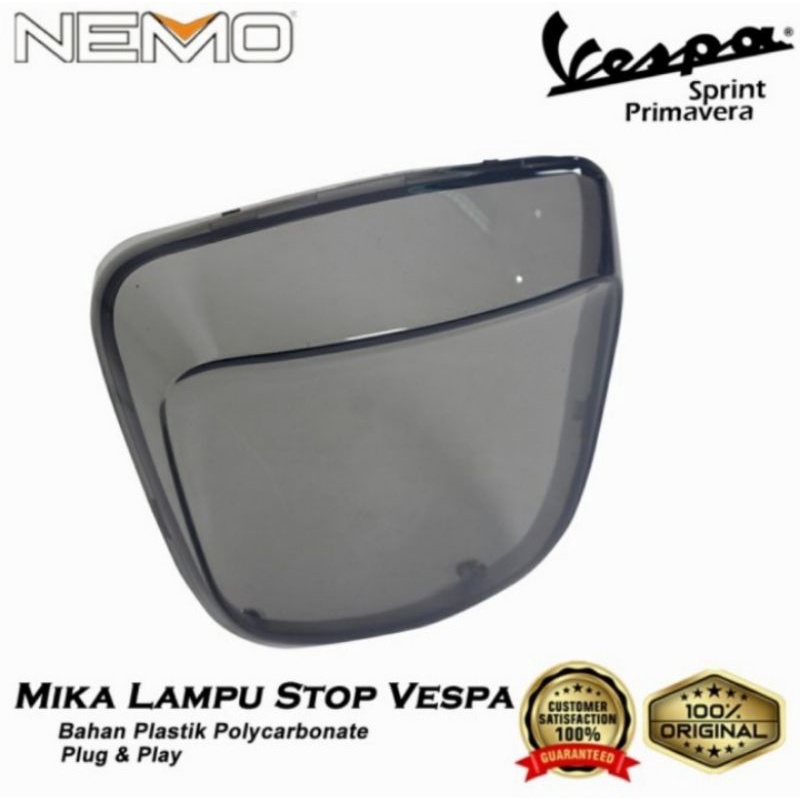 Mika Lampu Stop Vespa Sprint Primavera Nemo Original Smoke