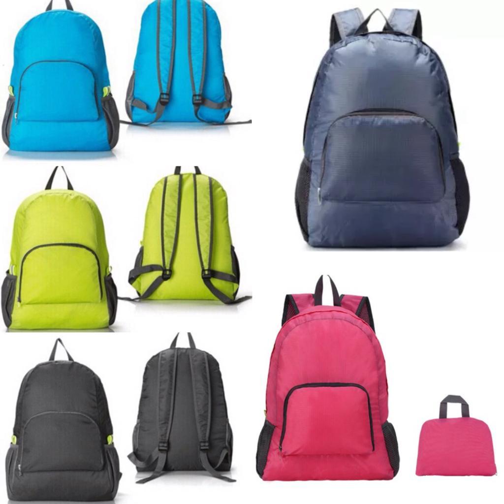 Ransel Traveling Foldable Backpack / Travel / Tas Punggung Lipat