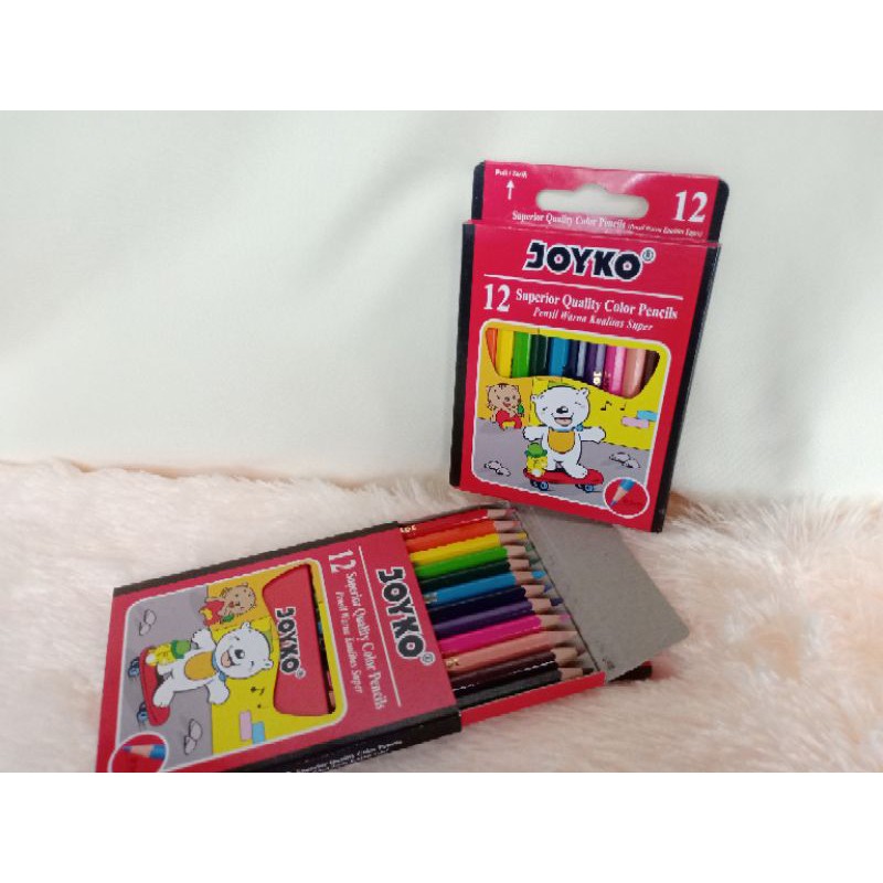 

PENSIL WARNA JOYKO 12 WARNA CP-S12 MINI