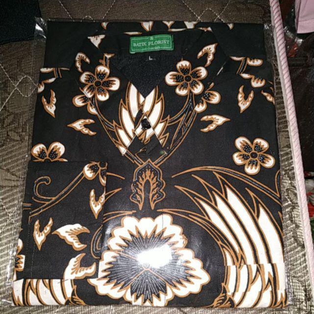 Dwi Pangga Asmara Kemeja Batik Pria Katun Sragenan Full Furing