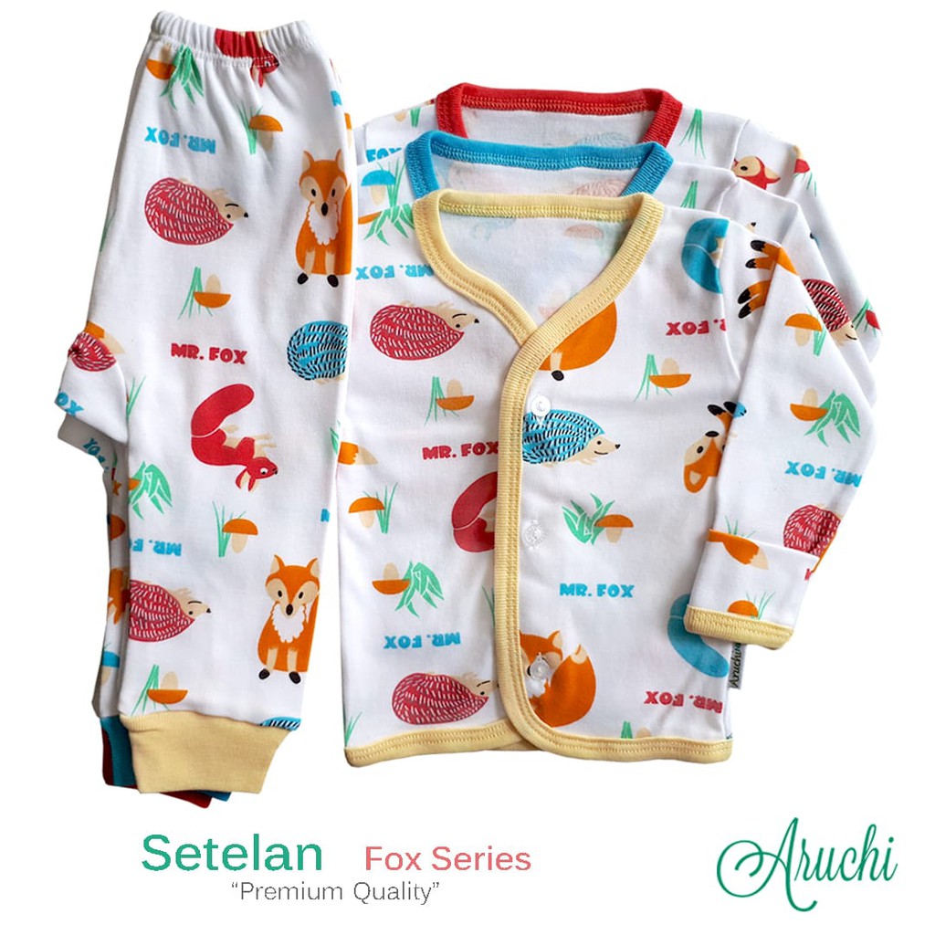 Aruchi Newborn Pendek/Panjang 0-3 bulan