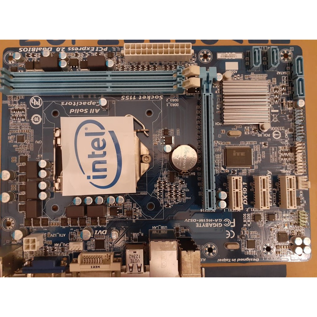 Jual MOTHERBOARD H61 GIGABYTE LGA 1155 Indonesia|Shopee Indonesia
