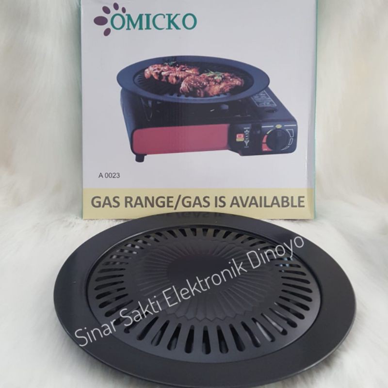 Panggangan BBQ - Ultra Grill Omicko 32 cm - Ultragrill Omicko - Grill Pan Pemanggang BBQ