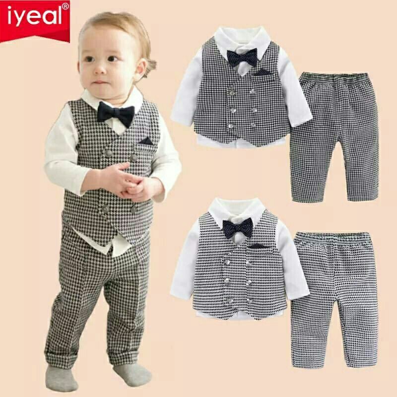 baju setelan anak laki laki pesta acara nikah rompi dasi