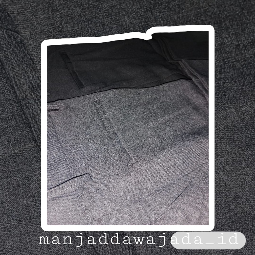 CELANA KANTOR FORMAL PRIA SLIMFIT BAHAN DASAR KAIN WOLL ADEM NYAMAN DIPAKAI