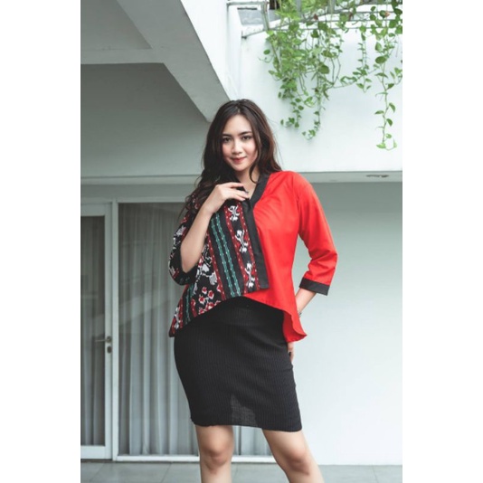 BLUS KIMONO/BATIK /ATASAN KANTOR/ ATASAN BATIK /BLUS KANTOR/ KIMONO WANITA