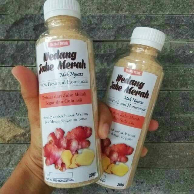 

Minuman Herbal Jahe Merah Instan Serbuk Jahe merah Ekstrak Jahe Merah Bubuk