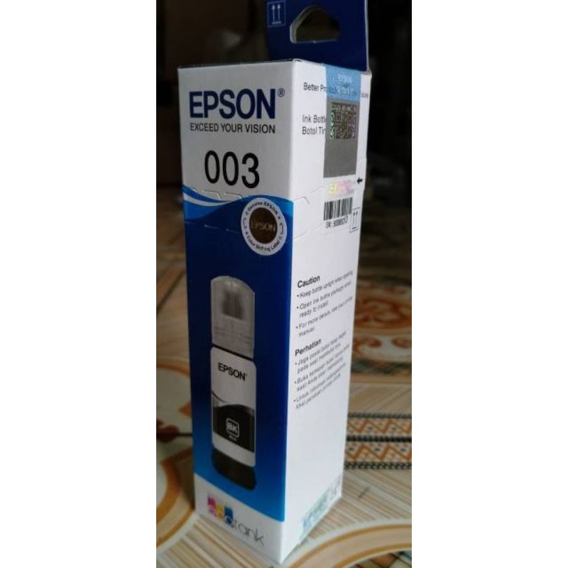 TINTA REFILL EPSON 003 KHUSUS 1 SET CYMBK L1110/L3110/L3150/L5190