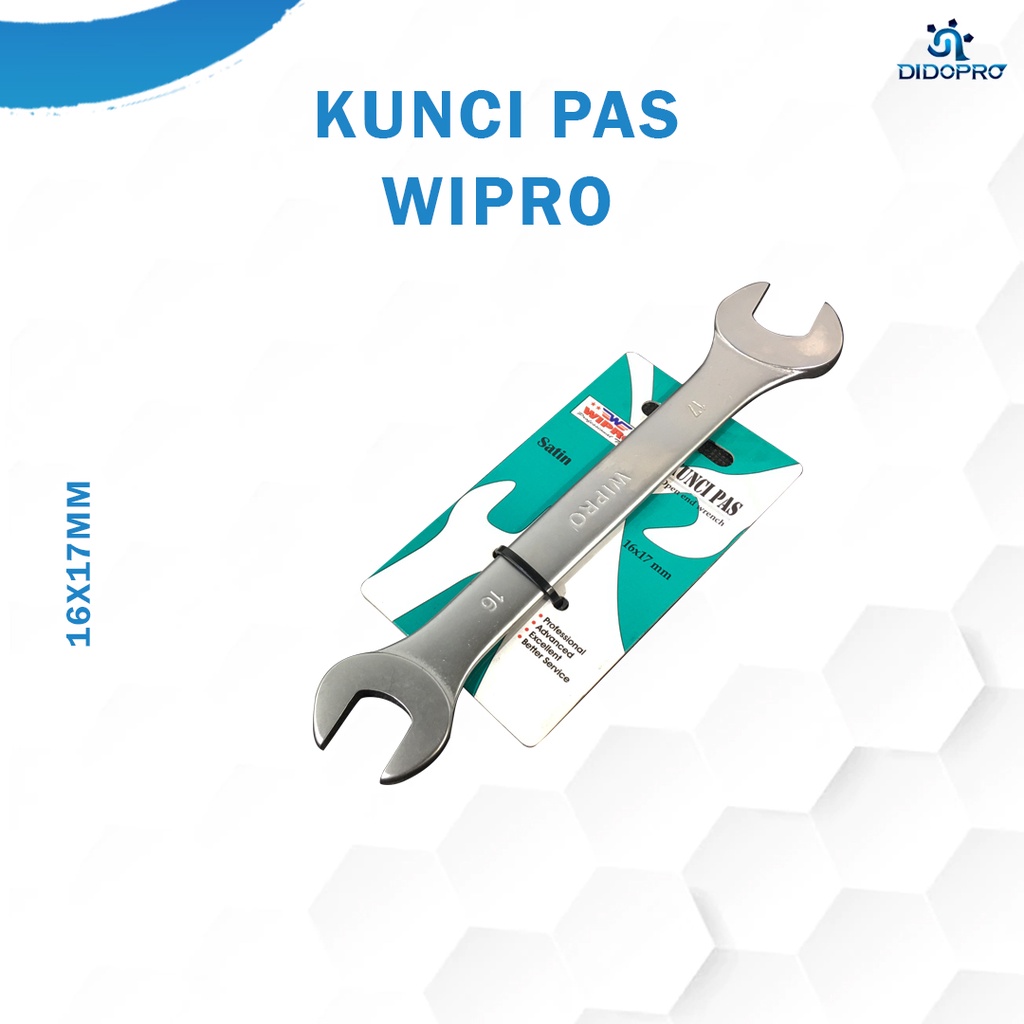 Kunci Pas Wipro 16x17 mm