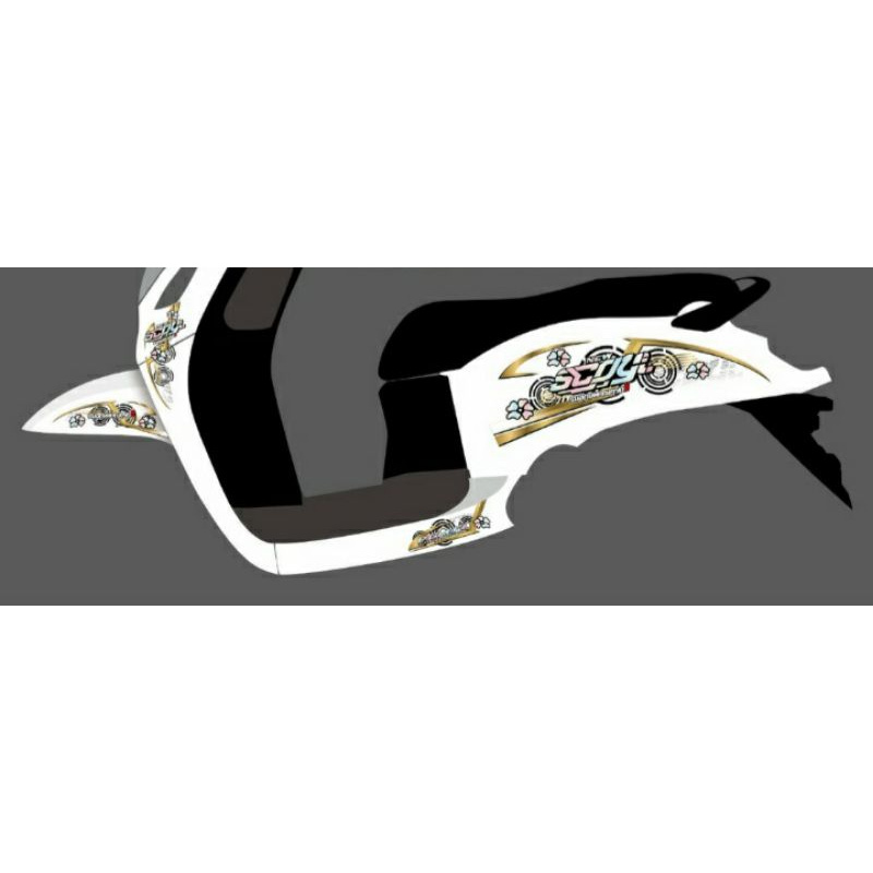 striping scoopy tranparan hologram 2021