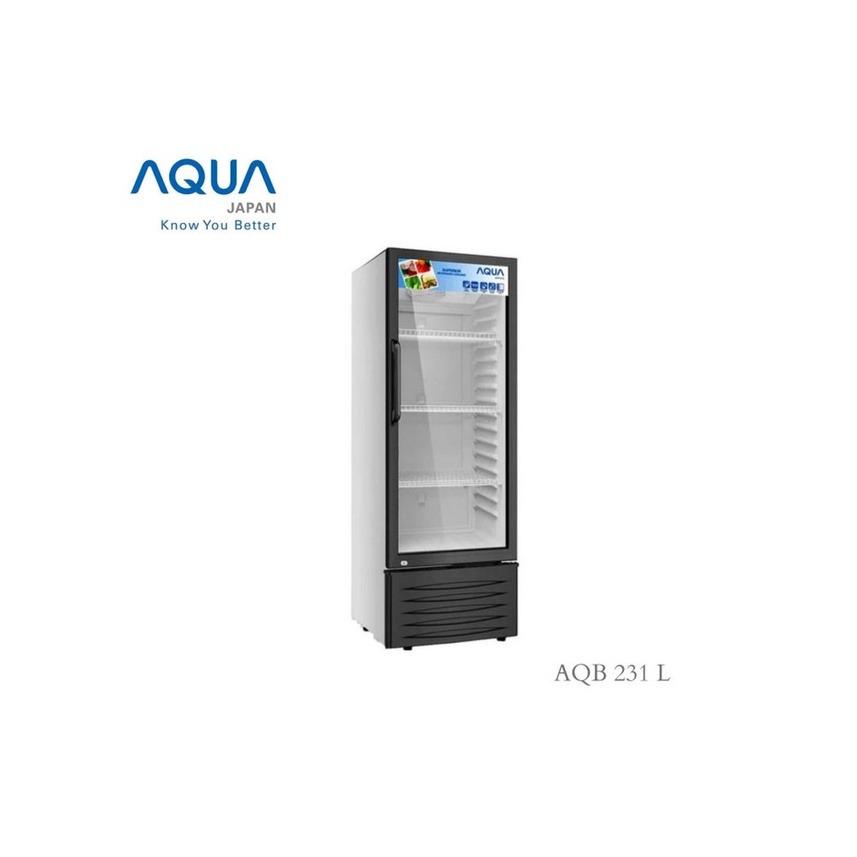 Showcase Aqua AQB-261VL (260L, Handle, Black)