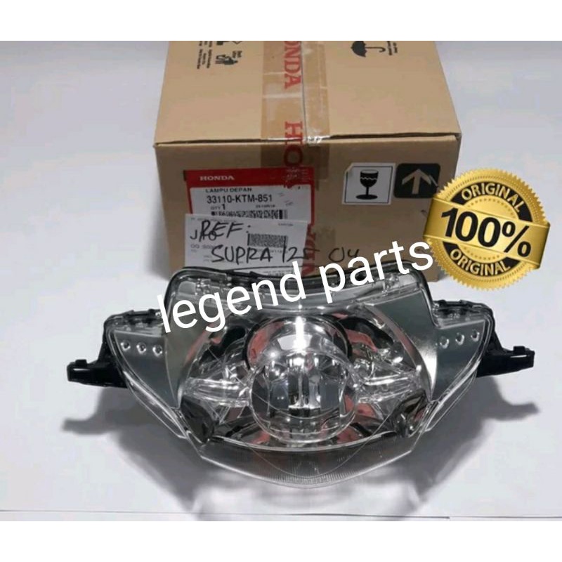 reflektor lampu depan Supra x 125 old lama original