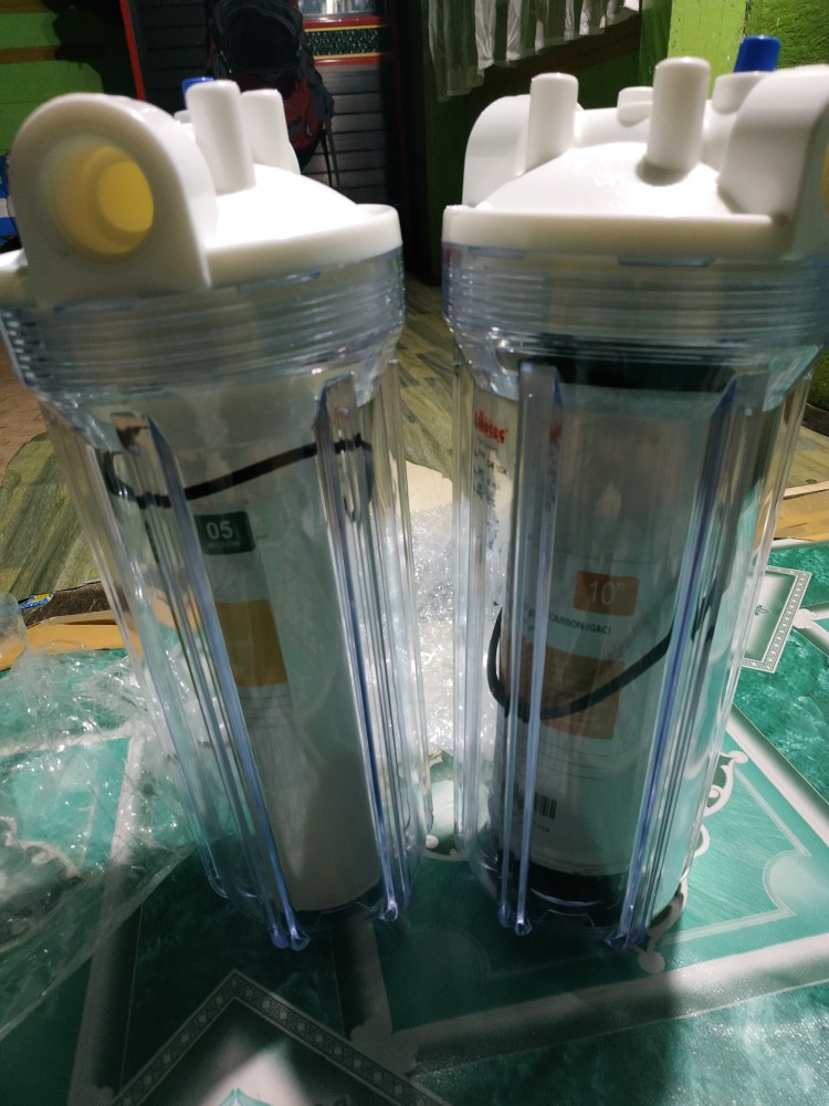 Paket Filter Air / Saringan Air Siap Pakai - Gm 2 (clear 10- 3/4 Sg)