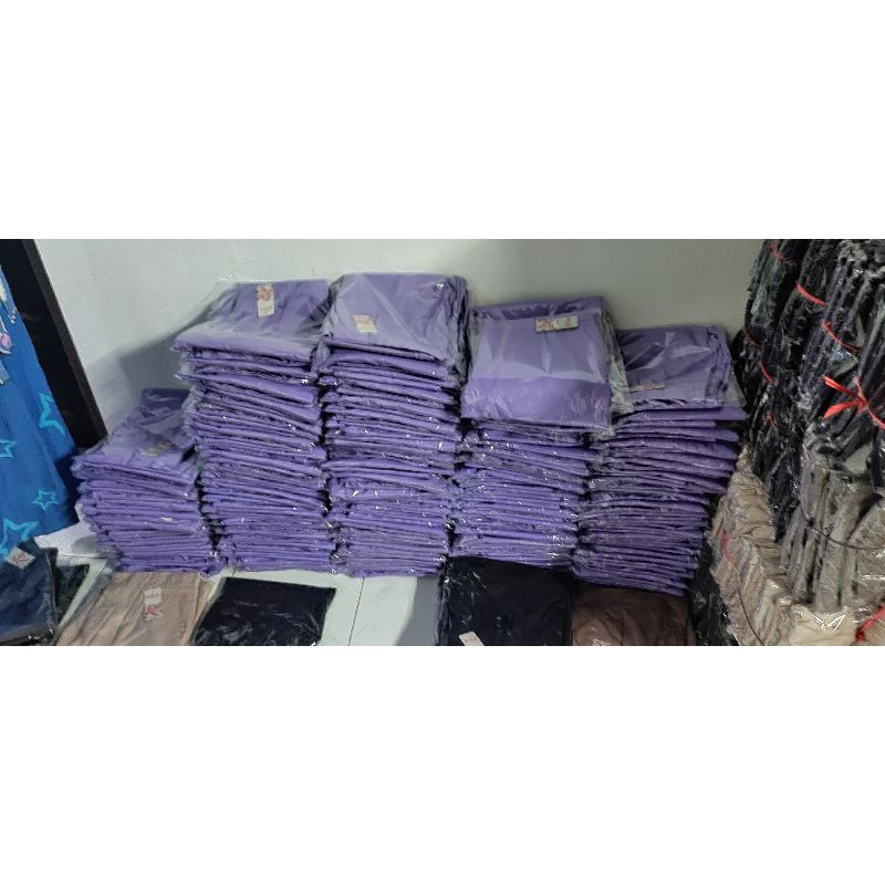 CELANA BAGGY PANTS LILAC//BAGGY PANTS JUMBO 6L//BAHAN AMERICAN DRILL PREMIUM//CELANA KERJA KANTOR.