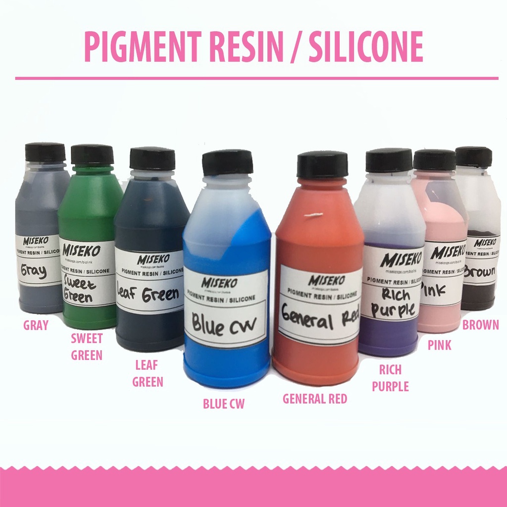 Pewarna Silicone Rubber RTV / pigment  Silicone Rubber RTV / Biang warna Silicone Rubber