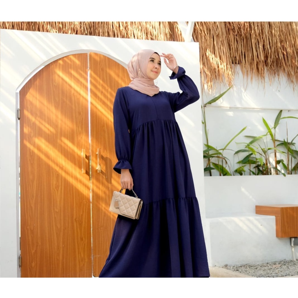 ELSICA DRESS / DRESS POLOS / DRESS KONDANGAN / BUSUI