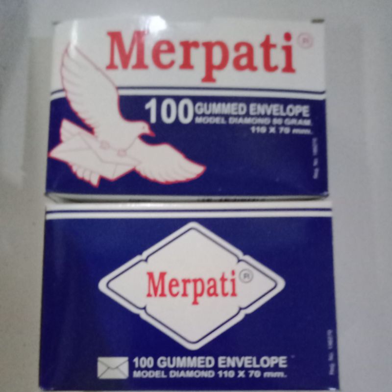

amplop merpati kecil isi 100