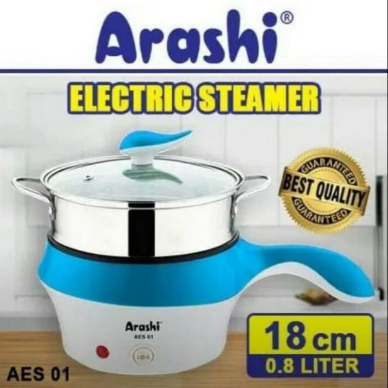 Electric Steamer Arashi / Panci Kukusan Elektrik Arashi