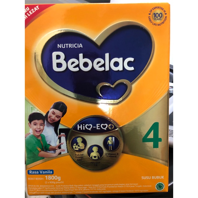 Susu Bebelac 4 rasa Vanila