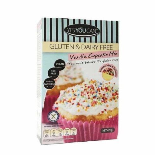 

Yesyoucan Vanilla Cup Cake 470Gr