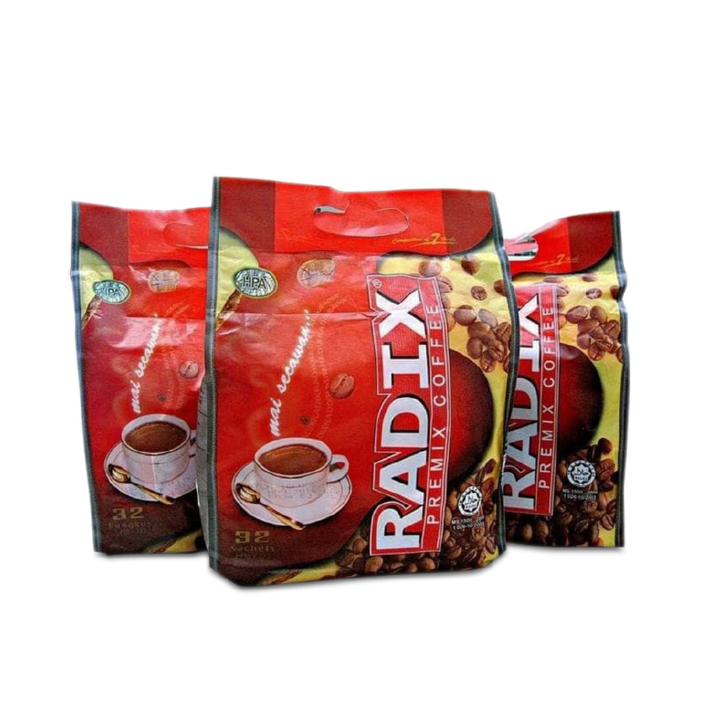 

RADIX Kopi dengan Rempah PREMIUM HALAL Kopi Bubuk untuk MENJAGA KESEHATAN dan AMAN UNTUK DIET