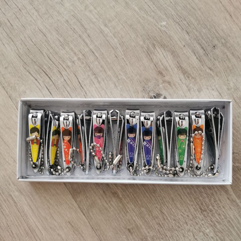 JG - gunting kuku 777 besar kecil tanggung stainless besi