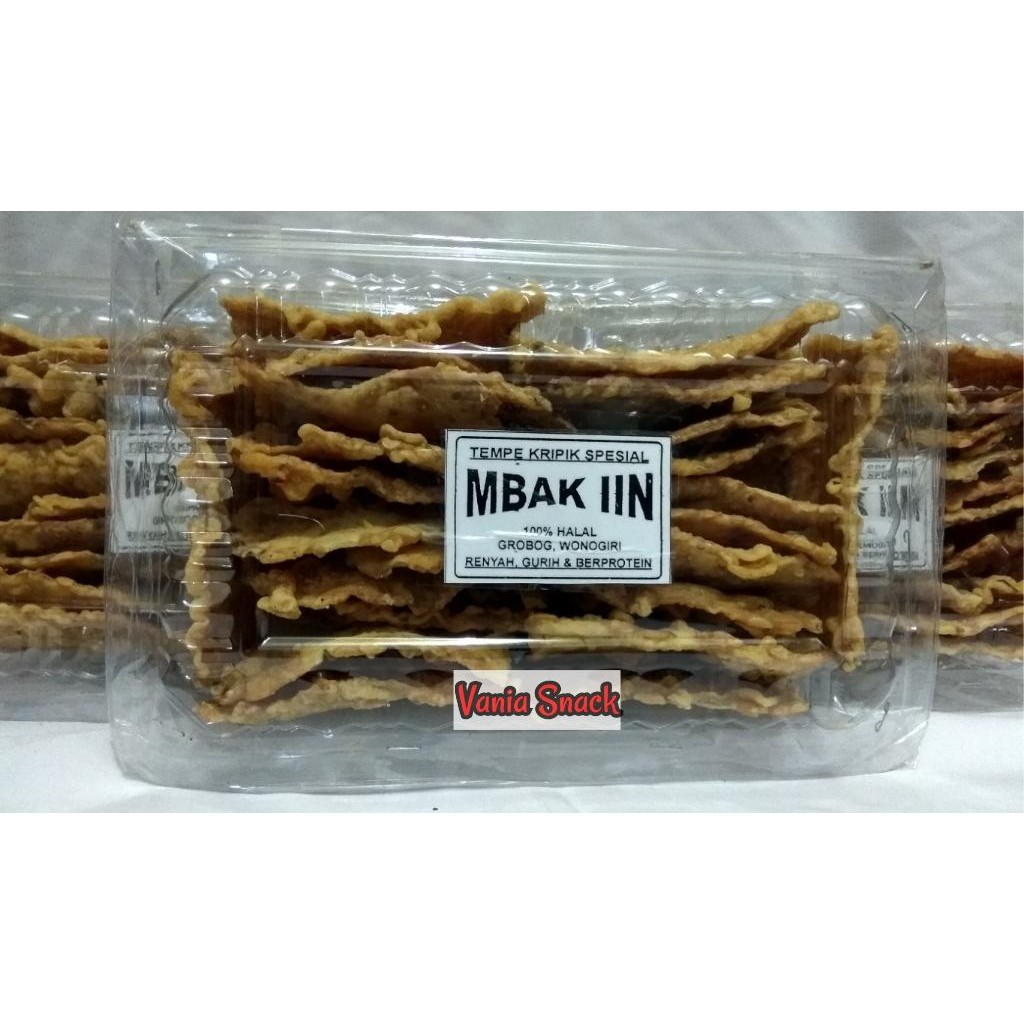 

Vania Snack Tempe Kripik Mbak Iin/Kripik Tempe Khas Wonogiri