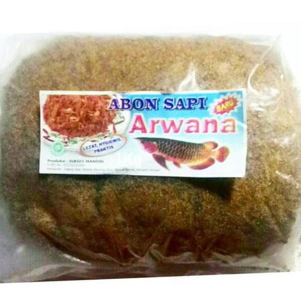 

Abon Sapi Cap Arwana 1 Kg