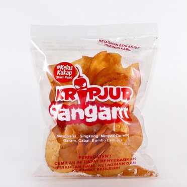 

Kripjur Sangarrr (kripik singkong) kelas kakap (pedas mampus) 150gr