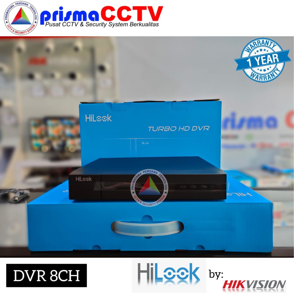 DVR HiLook by Hikvision 8 Channel DVR-208G-F1 (S)