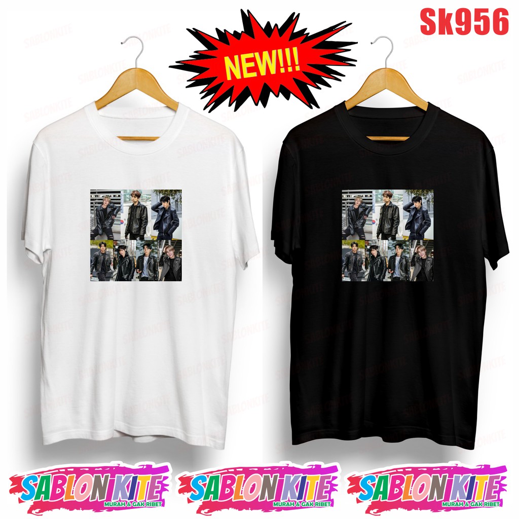 MURAH!!! KAOS KPOP MEMBER SK956 UNISEX COMBED 30S